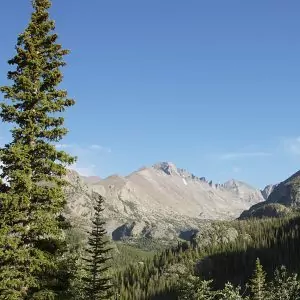 August weather in Rocky Mountain National Park gives way to blue bird days